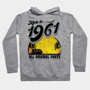 Made in 1961 All Original Parts Hoodie